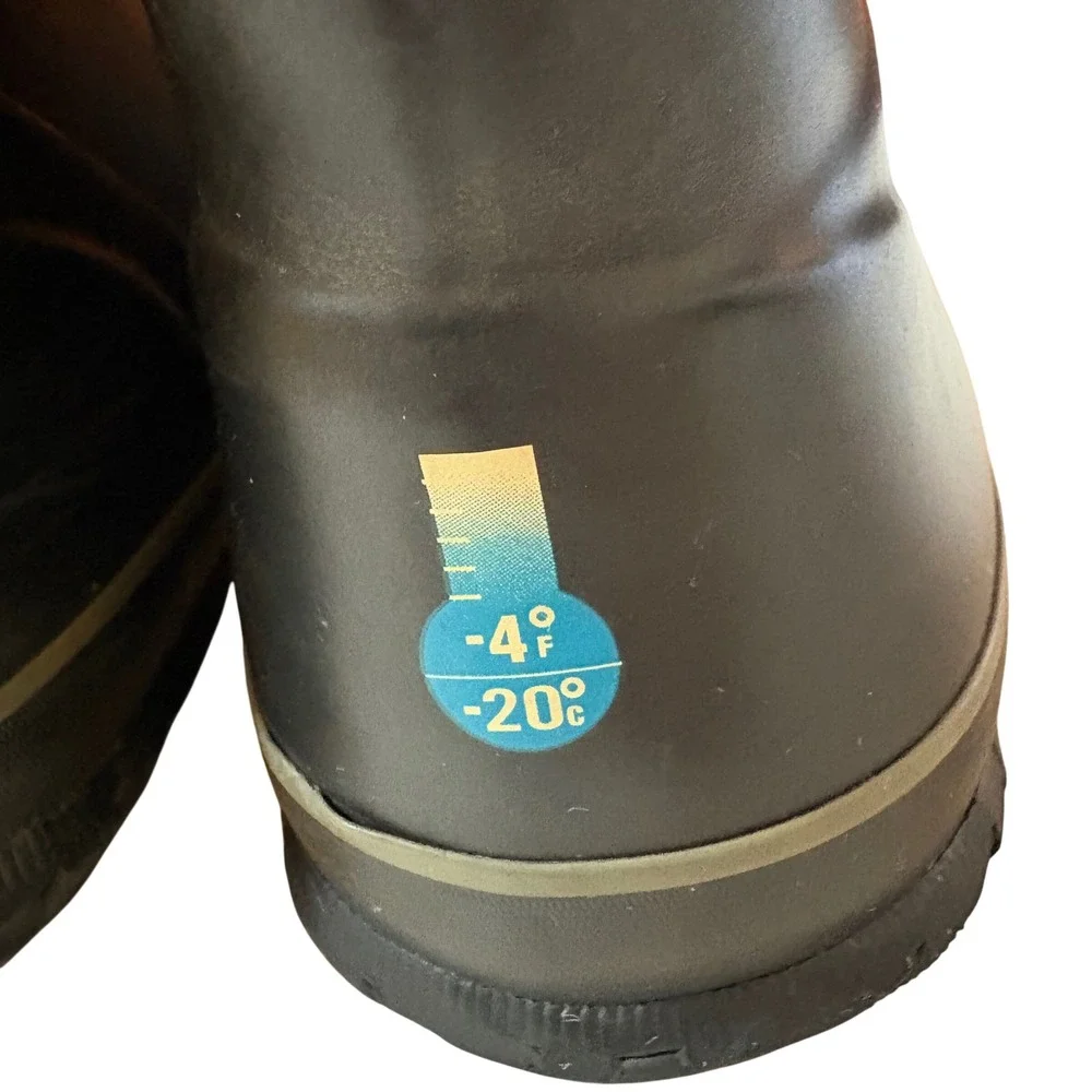 Bogs Kids Slushie Waterproof Winter Snow‎ Boots Black Gray 72292-009 Size 3